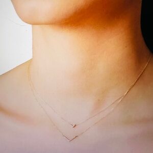 Adina Reyter Diamond Pavé V Pendant Necklace, 15"